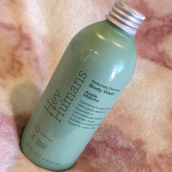 Hey Humans Scented Apple Matcha Naturally Derived Body Wash 14oz NWT vegan CF - Picture 12 of 16